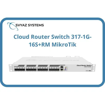 MikroTik Cloud Router Switch 317-1G-16S+RM kommutatori