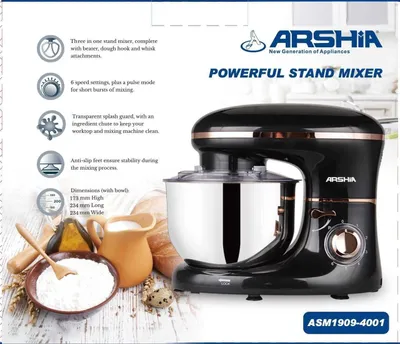 Промышленный планетарный миксер с чашей Arshia4001 1