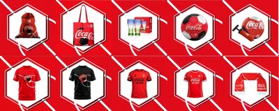 Брендированный мерч Coca-Cola