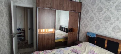 Стильный спальный гарнитур Hi-Tech (кровать, шкаф, матрас, тумбы) 1