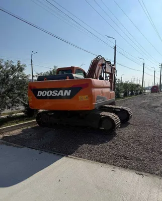 DOOSAN gusenitsali ekskavatori 1