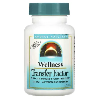 Source Naturals Wellness Transfer Factor 125 mg, 60 ta vegetarian kapsula 1
