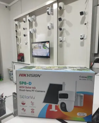 Hikvision brendidan quyosh paneli kamera sim karta orqali ishlaydi