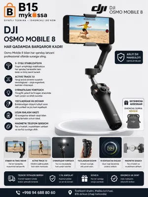 DJI Osmo Mobile 8 • Dastavka • New