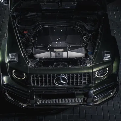 Mercedes Benz GT black boost фильтр холодный впуск 1