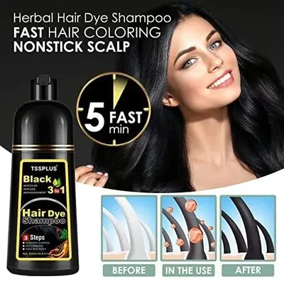 Black hair shampoo - специальный для женщин и мужчин 1