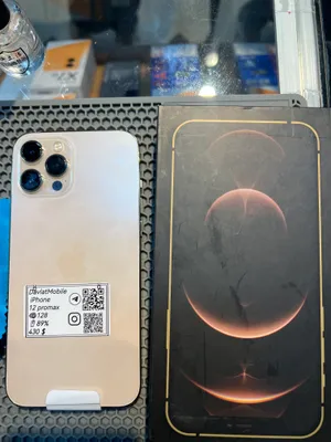 iPhone 12 Pro Max 128 ГБ, аккумулятор 82%, золотой 2