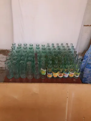 SSSR davridagi kefir va limonad butilkalari 1