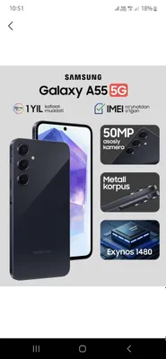 Samsung a55 yani 5G 1