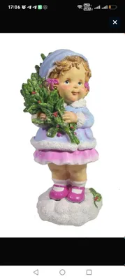 Продаю. Статуэтка новая. Фигурка декоративная Девочка с веткой 1