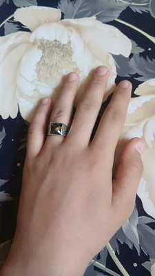 Серебряное кольцо 925 пробы 1