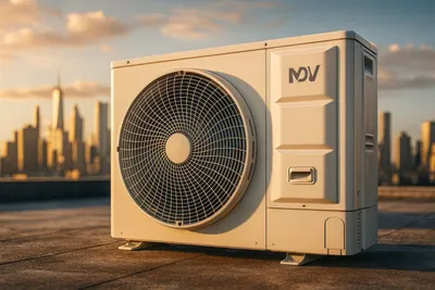V8 mini DC inverter mini-VRF seriyasining tashqi bloklari, 1 fazali, R410A, 1
