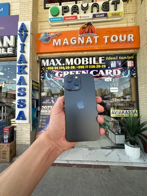 iPhone 15 Pro Max 256, чёрный 1