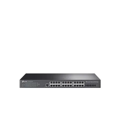 | TP-Link TL-SG3428X-UPS 24-Port L2+ 10G SFP+ kommutatori 1