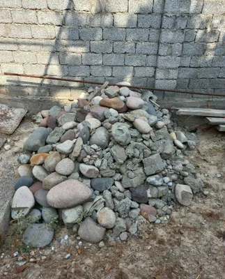Отдам бесплатно. Булыга и щебень. 1
