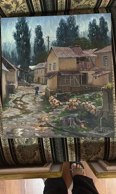 Tuvalga moybo‘yoqda ishlangan kartinani sotaman