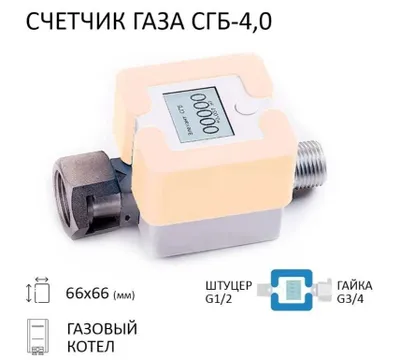 Счетчик газа электронный 1