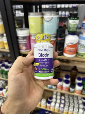 Natrol Biotin 5,000 mcg 90 таблеток 1