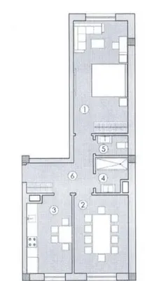 56 m², 2 xonali kvartira sotiladi · ID 42714
