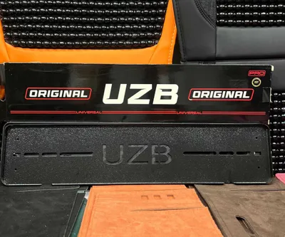 Оригинальный магнитный держатель госномера UZB 1