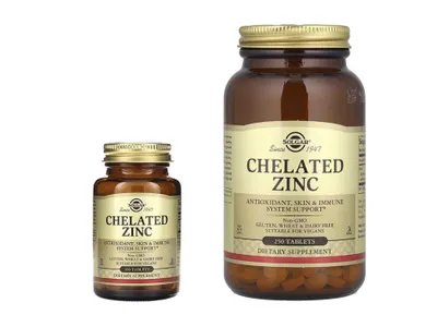 Solgar xelatli rux Chelated Zinc zink 1