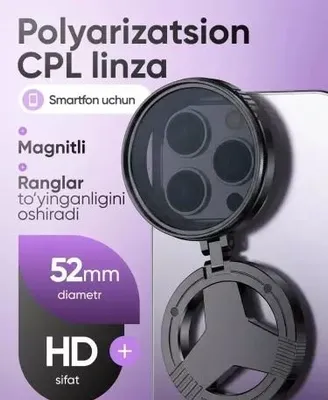 Tilifon uchun linza kamira