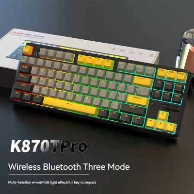 AJAZZ K870T PRO B.T 5.0, 2.4G klaviaturasi sotiladi 1