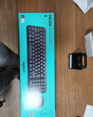 Logitech MK 250 klaviaturasi va sichqonchasi