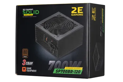 O‘yin uchun quvvat bloki 2E SOLID SP700BR-120 700W 1