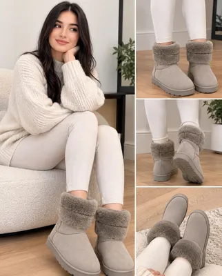 Ayollar uchun zamonaviy UGG etiklar | Issiq va qulay 1