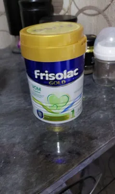 Frisolac 1, 400 граммов. Использовали 2–3 раза, ребёнку не подошло 1
