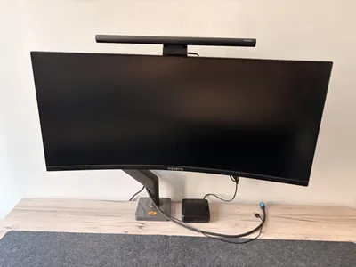 Отличный комплект! Изогнутый ультраширокий монитор Gigabyte 34″