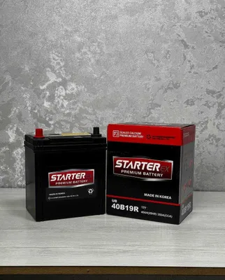 Стартерный аккумулятор 12V 40Ah 440CCA для Matiz и Labo 1