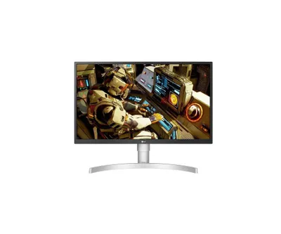 27" LG 27UL550-W monitori (4K UHD, IPS, HDR10, oq) 1