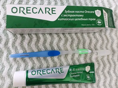 ORECARE. Зубная паста 1