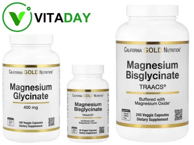 California Gold Magnesium Glycinate Bisglycinate магния magniy магний 1