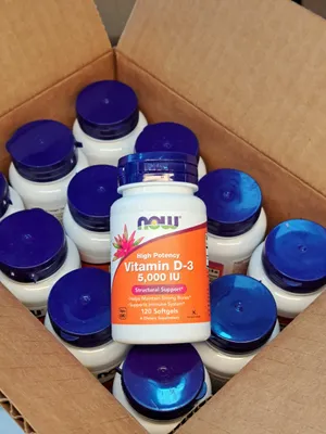 Now Vitamin D3 5 000 XB, 120 ta yumshoq kapsula 1