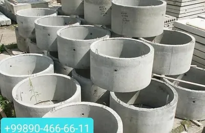 Бетонные колодезные кольца 1