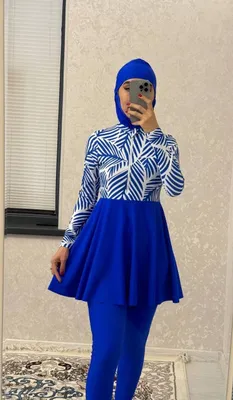 Burkini cho‘milish kiyimi, gidrokostyum. 1