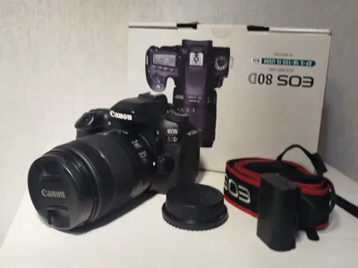 Canon 80d ideal xolatda 1