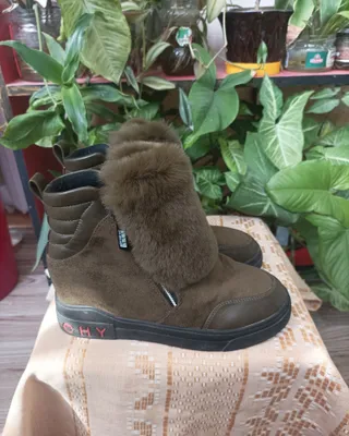 Qizlar uchun issiq bolalar etiklari 1