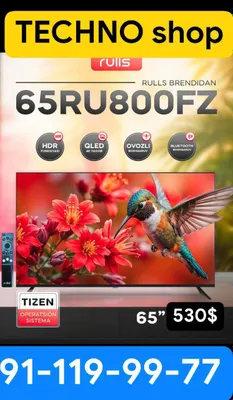 32-дюймовый Smart Android телевизор с Android 1