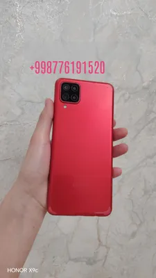 Samsung A12 (qizil) 1