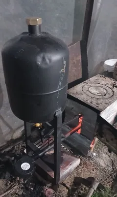 Бачок для отработки, горелка, 10 литров