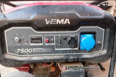 Бензиновый генератор WEIMA 7500E1 — 7,5 кВт 1