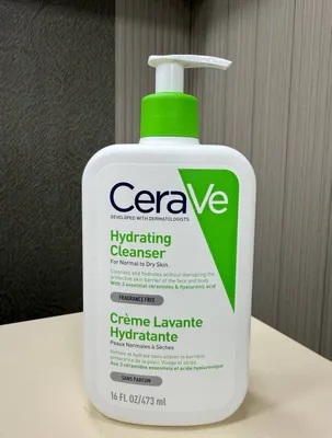 CERA VE Hydrating Cleanser пенка