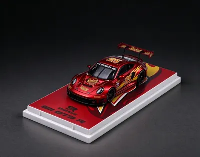 1:64 Porsche 911 GT3 R Makvin kolleksion mashinachasi 1