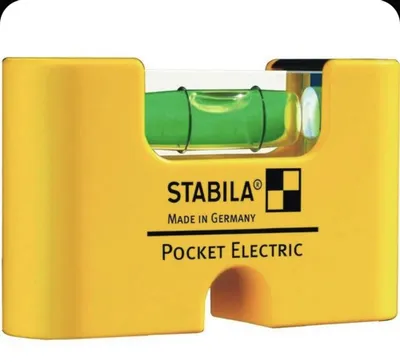 Карманный уровень электрика STABILA Pocket Electric Германия 1