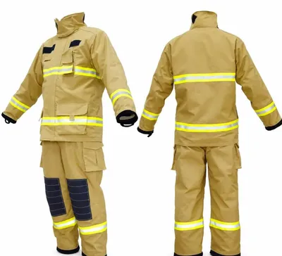 Костюм пожарного куртка и брюки Gold/Dark Blue FYRPRO Xpert FIREMAN 1