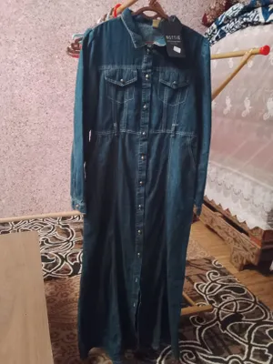 Джинсовое платье